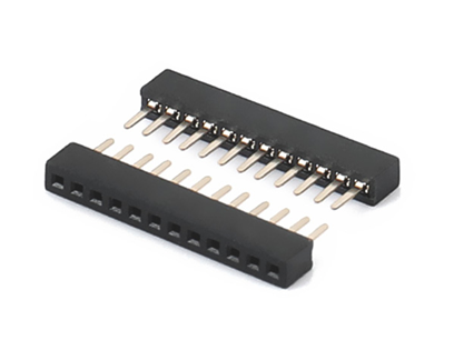 1.0mm 2.0H 單排180° DIP （1-50Pin）